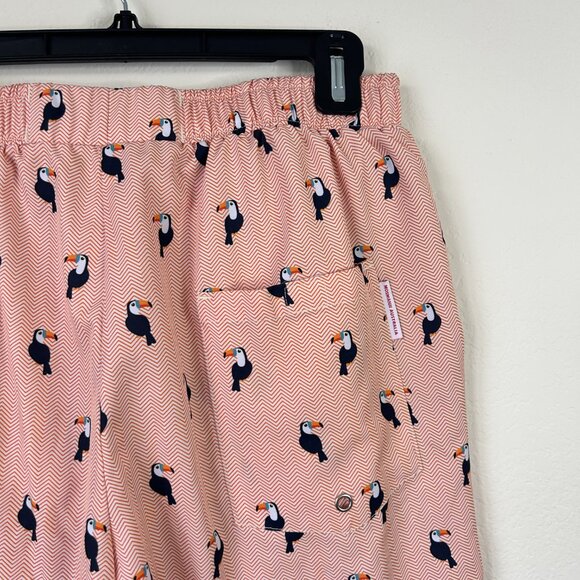 Mosmann Australia Board Shorts Mens Medium Swim Trunks Orange Toucan M - Picture 7 of 8